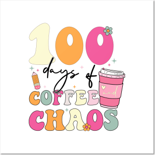 100 Days of Coffee and Chaos Posters and Art